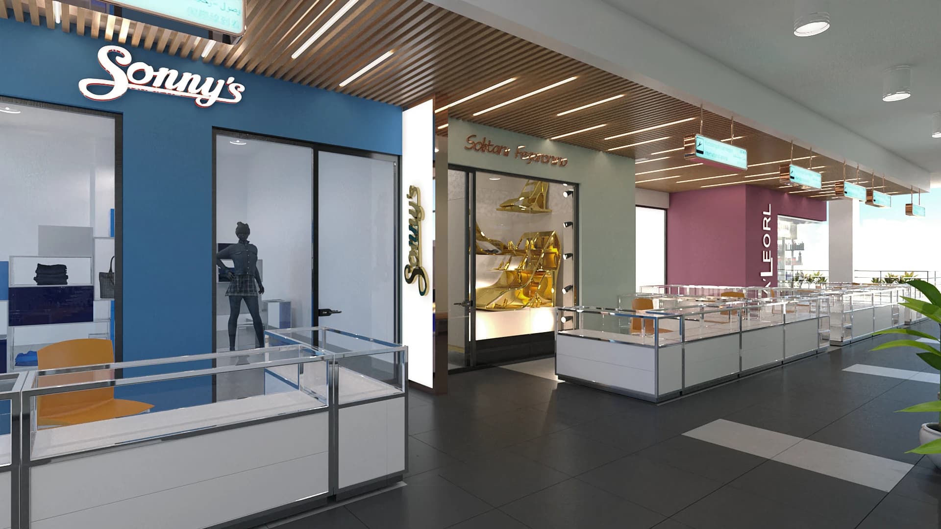  Vera Mall Retail Shop Finishing, Ethiopia