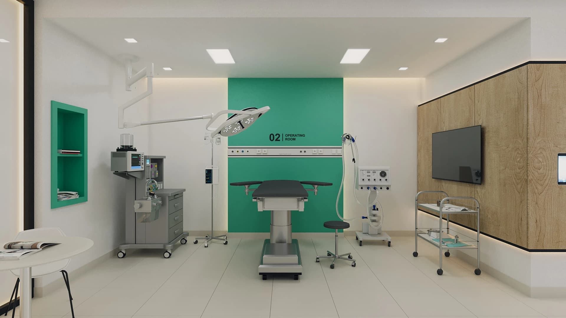 Interior wall paint work addis ababa – ABH Partners, Medical Pharma Showroom, Addis Ababa