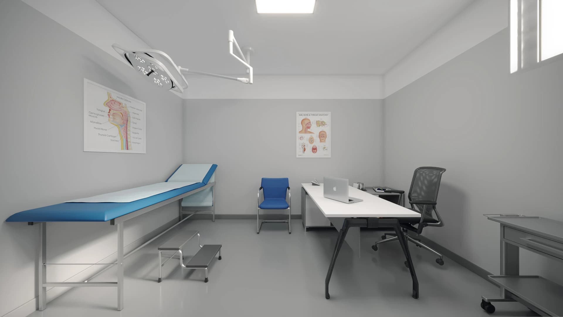 Diagnostic center interior fit out bole – Washington Medical Center, Modern Hospital Interior Design, Addis Ababa