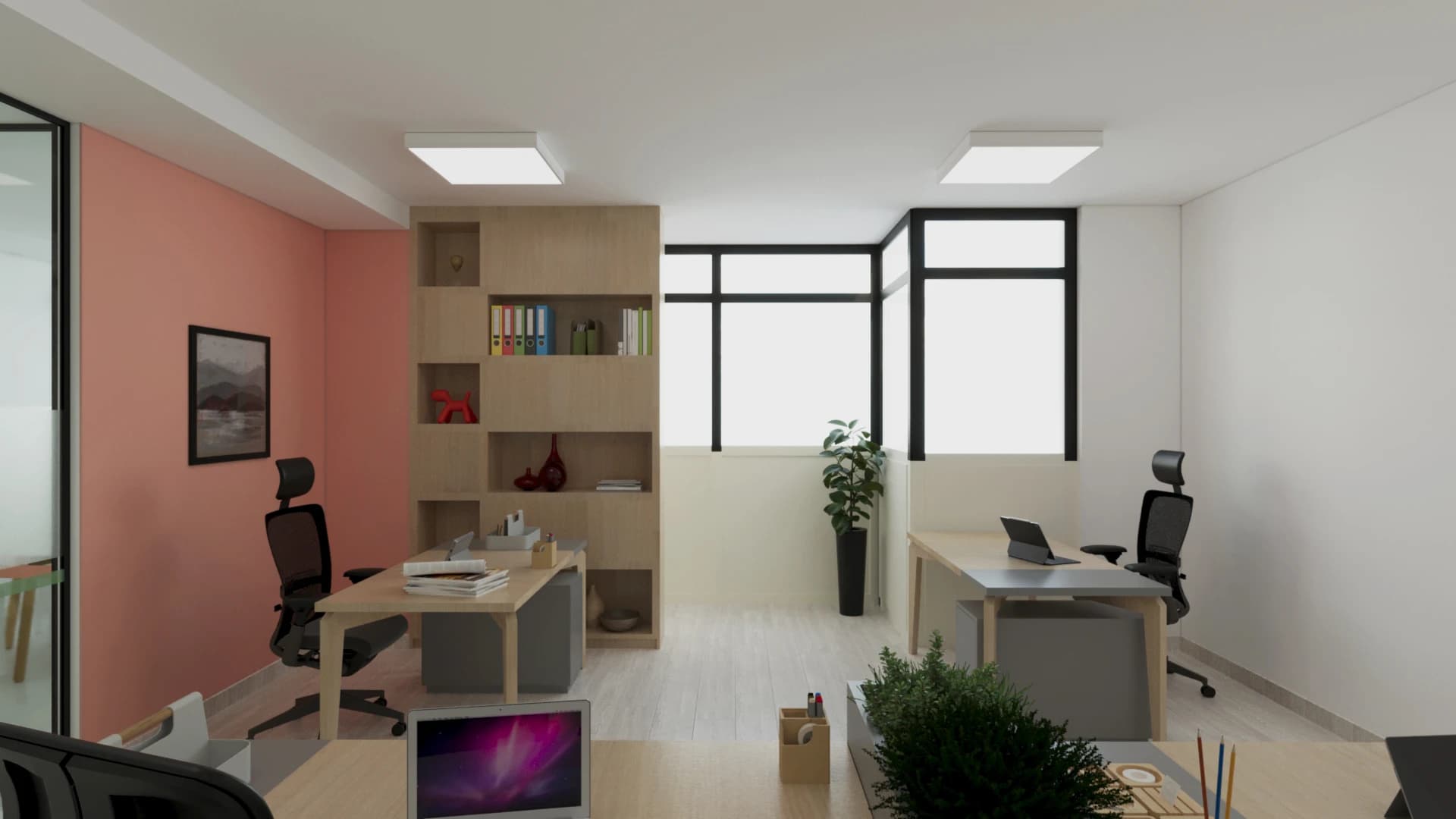 Modern office artition addis ababa – Yhaenu PLC, Modern Office Lobby Design, Addis Ababa