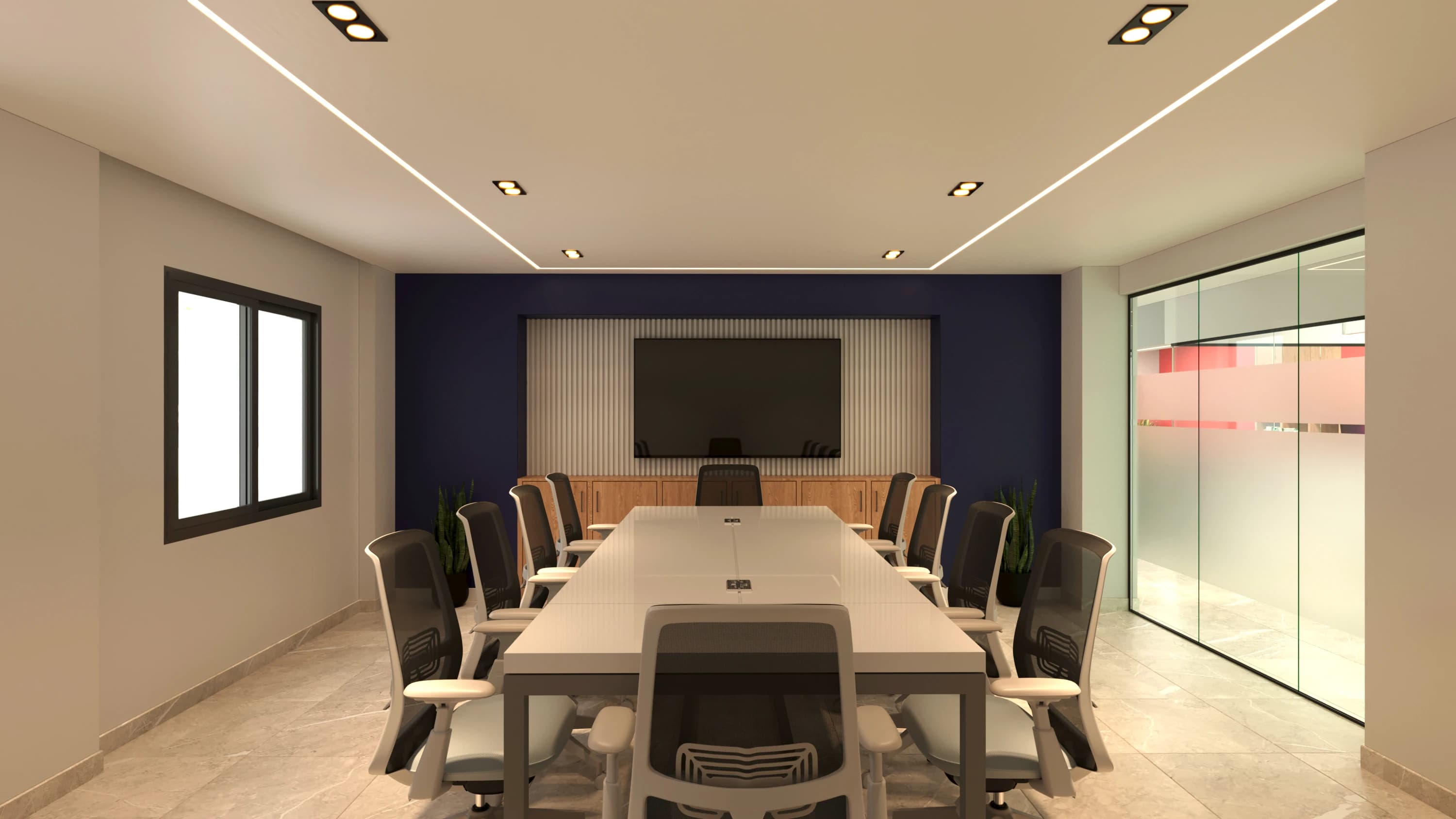 Board room ghion homes – Ghion Homes Realestate, sales Office Interior Design, Ethiopia